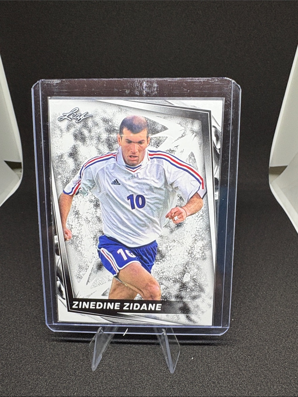 Leaf Zinedine Zidane Soccer Trading Card